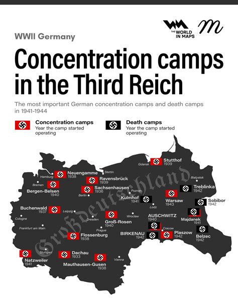 Map of German prisoner of war camps · IBCC Digital Archive