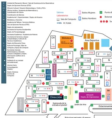 Mapa Cch Sur