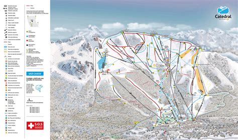 Mapa Cerro Catedral