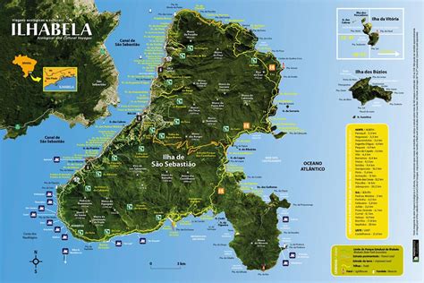 Mapa Da Ilhabela