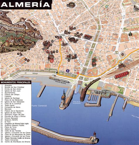 Mapa De Almeria