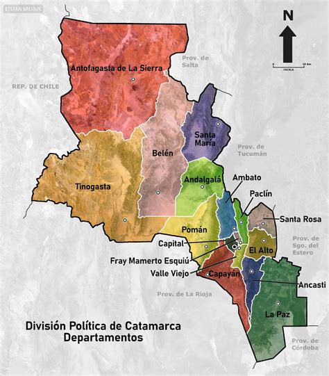 Mapa De Catamarca