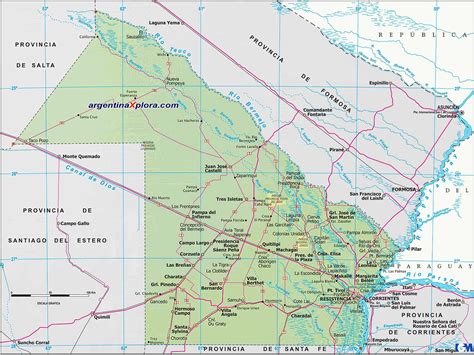 Mapa De Chaco