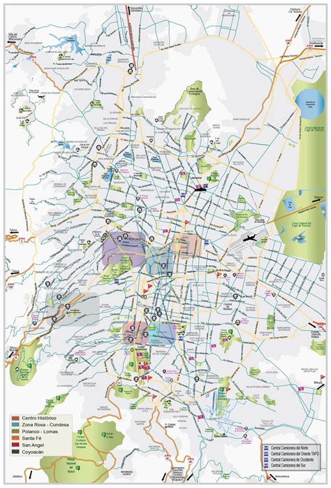 Mapa De La Ciudad De Puebla
