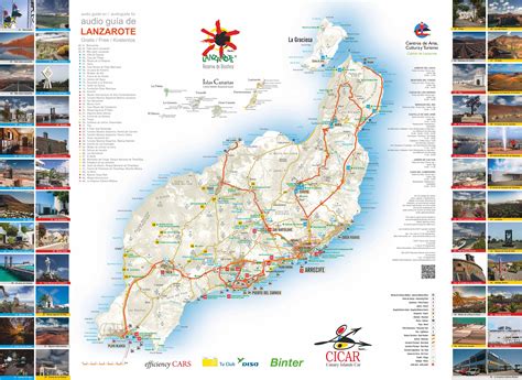 Mapa De Lanzarote