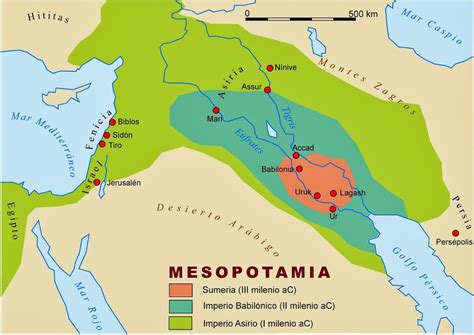 Mapa De Mesopotamia