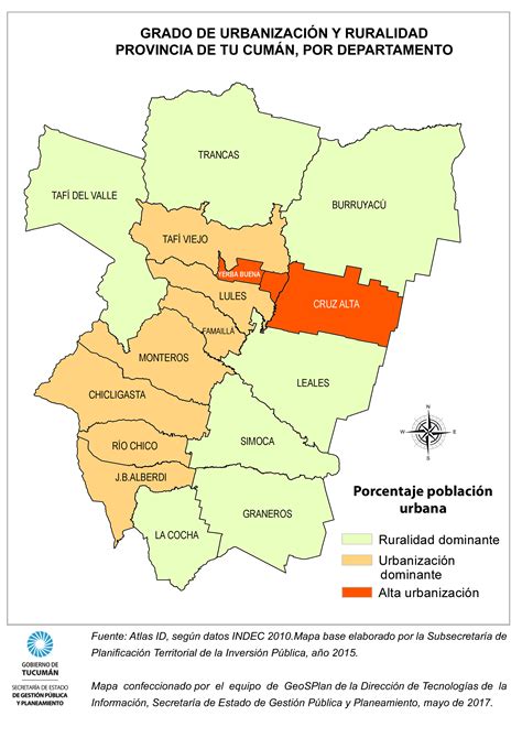 Mapa De Tucuman
