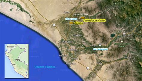 Mapa De Tucume