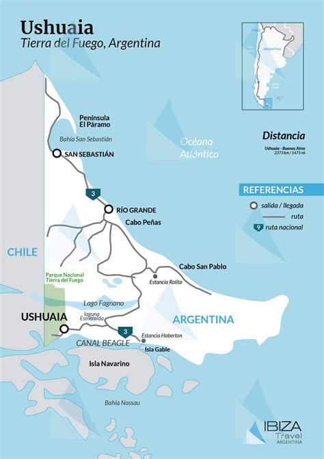 Mapa De Ushuaia