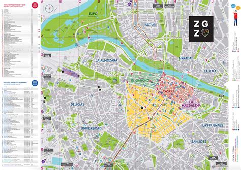 Mapa De Zaragoza