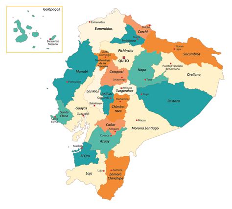 Mapa Del Ecuador