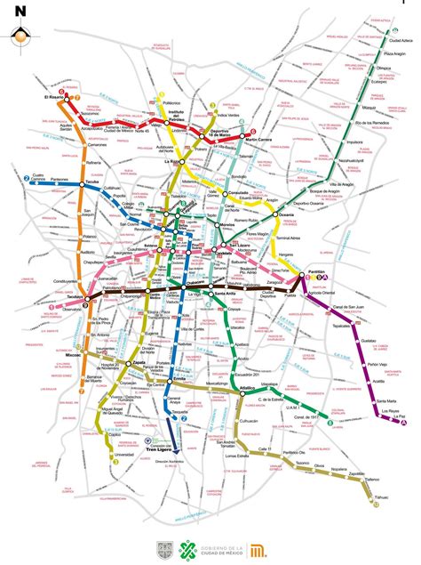 Mapa Del Metro