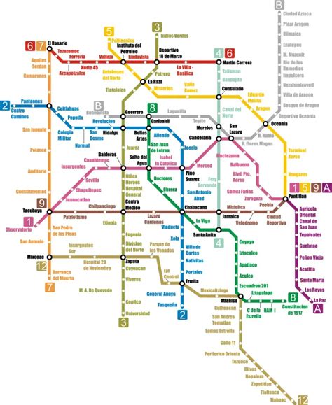 Mapa Del Metro Pdf