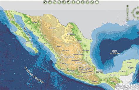 Mapa Digital De Mexico