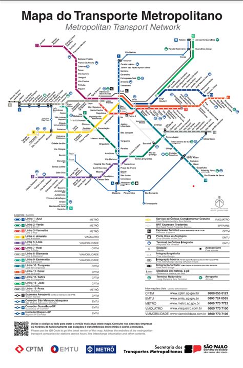 Mapa Do Metro Sp Pdf