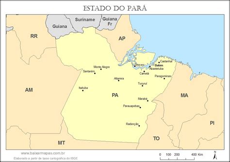 Mapa Do Para