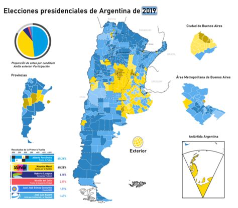 Mapa Electoral 2019 Argentina