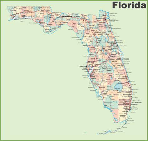 mapa florida
