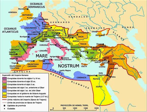 Mapa Imperio Romano