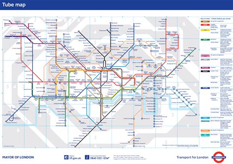 Mapa Metro Londres