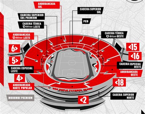 Mapa Morumbi Estadio