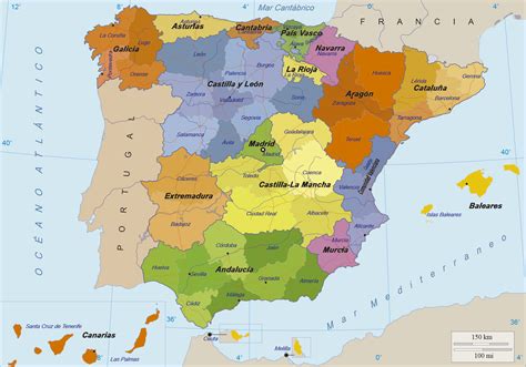 Mapa Político España