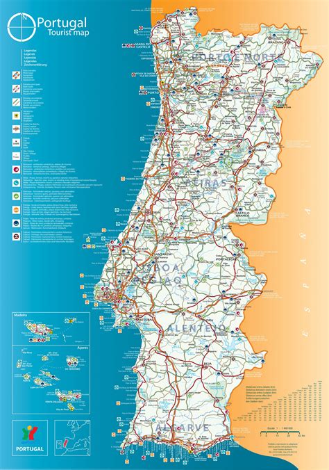 Mapa Portugal