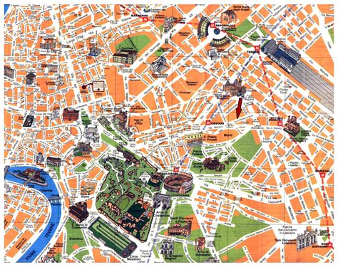 Mapa Roma Turistico