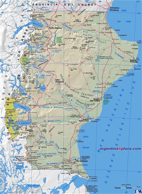 Mapa Santa Cruz