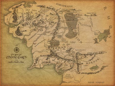 Mapa Terra Media