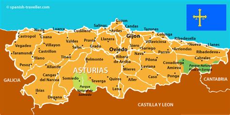 Mapa de Asturias y sus Pueblos: Descubre el Encanto del Norte de España