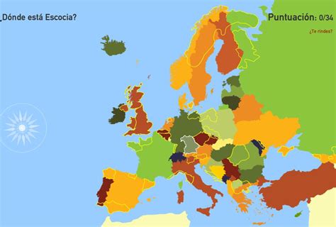 Mapa Geográfico Interactivo de Europa: Explora Países, Ciudades y Fronteras