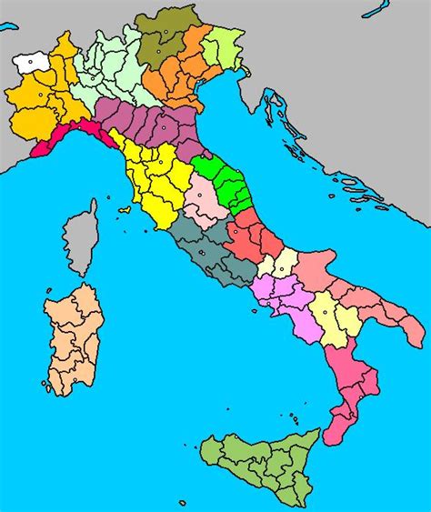 Mapa interactivo de Italia del Norte: Explora las regiones de Lombardía, Piamonte, Liguria y Véneto