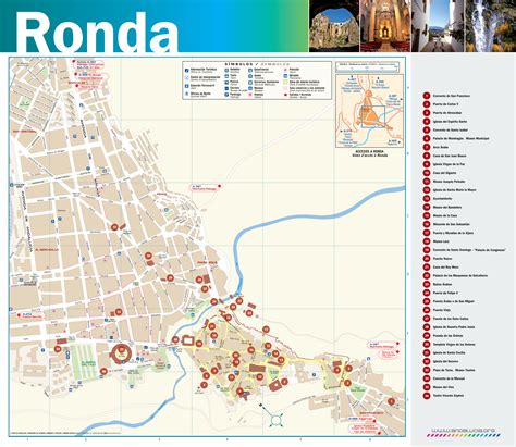 Mapa interactivo de Ronda y sus alrededores: explora la ciudad y sus puntos de interés