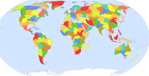 Mapa mudo político del mundo: herramienta esencial para la educación y el conocimiento geopolítico
