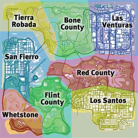Mapas Gta Sa