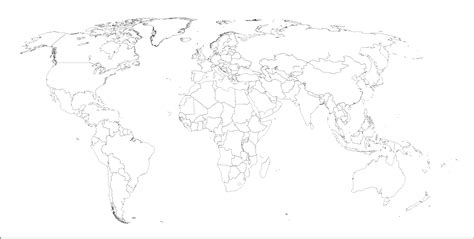 Mapas Mudis Políticos del Mundo: Guía Definitiva de los Mapas en Blanco