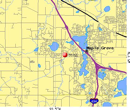 Maple Grove Zip Code Mn