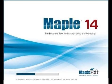 Download Maple 14 Tutorials Guides 