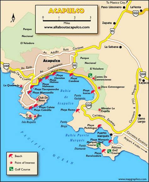 Maps Acapulco Gro
