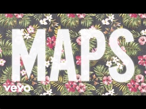 Maps Maroon 5 Letra
