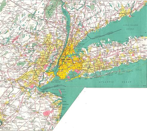 maps new york
