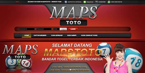 Mapstoto  Togel Online Indonesia Dengan Live Game - Peta Togel