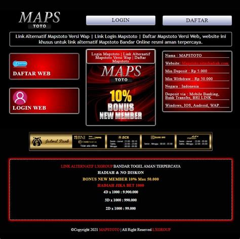 MAPSTOTO LOGIN - LINK ALTERNATIF LOGIN & DAFTAR MAPSTOTO