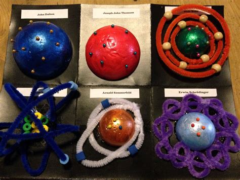 Maqueta De Modelos Atomicos