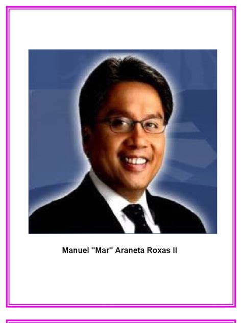 mar roxas ii biography sampler