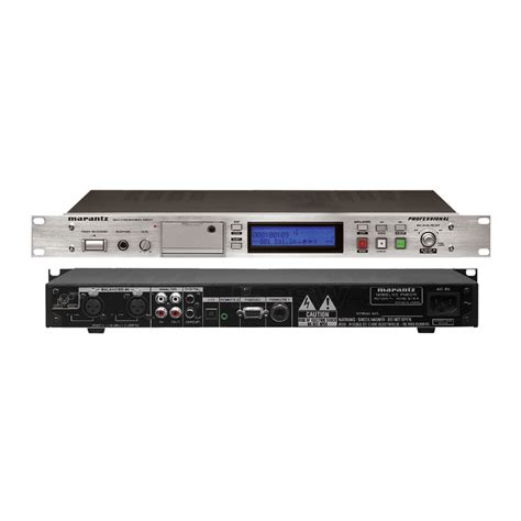 Download Marantz Pmd570 User Guide 