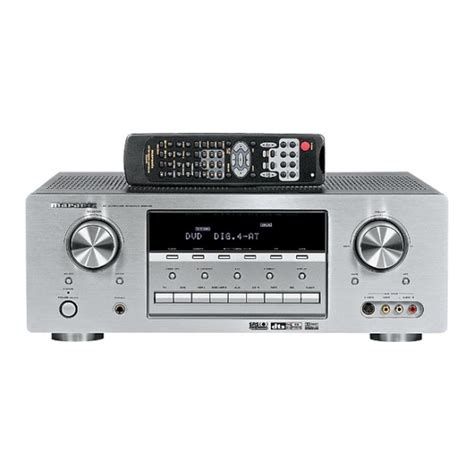 Download Marantz Sr5400 User Guide 