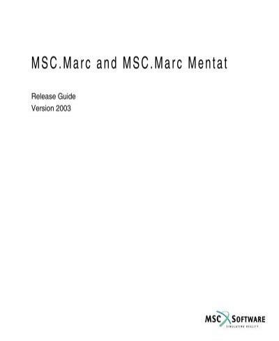 Read Online Marc Mentat Guide 