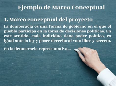 Marco Conceptual Ejemplo